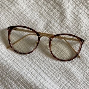 cute tortoiseshell blue light glasses
